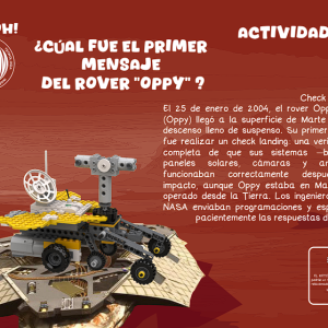 Actividad 2-¿Cúal fue el primer mensaje de Rover “oppy”?